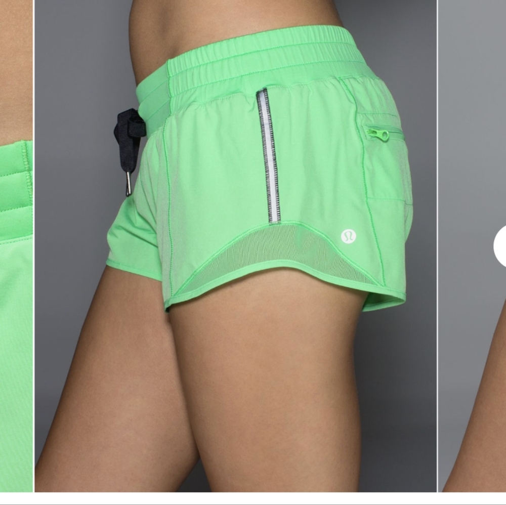 RARE Lululemon Hotty Hot Short 2.5" Pistachio 🦄